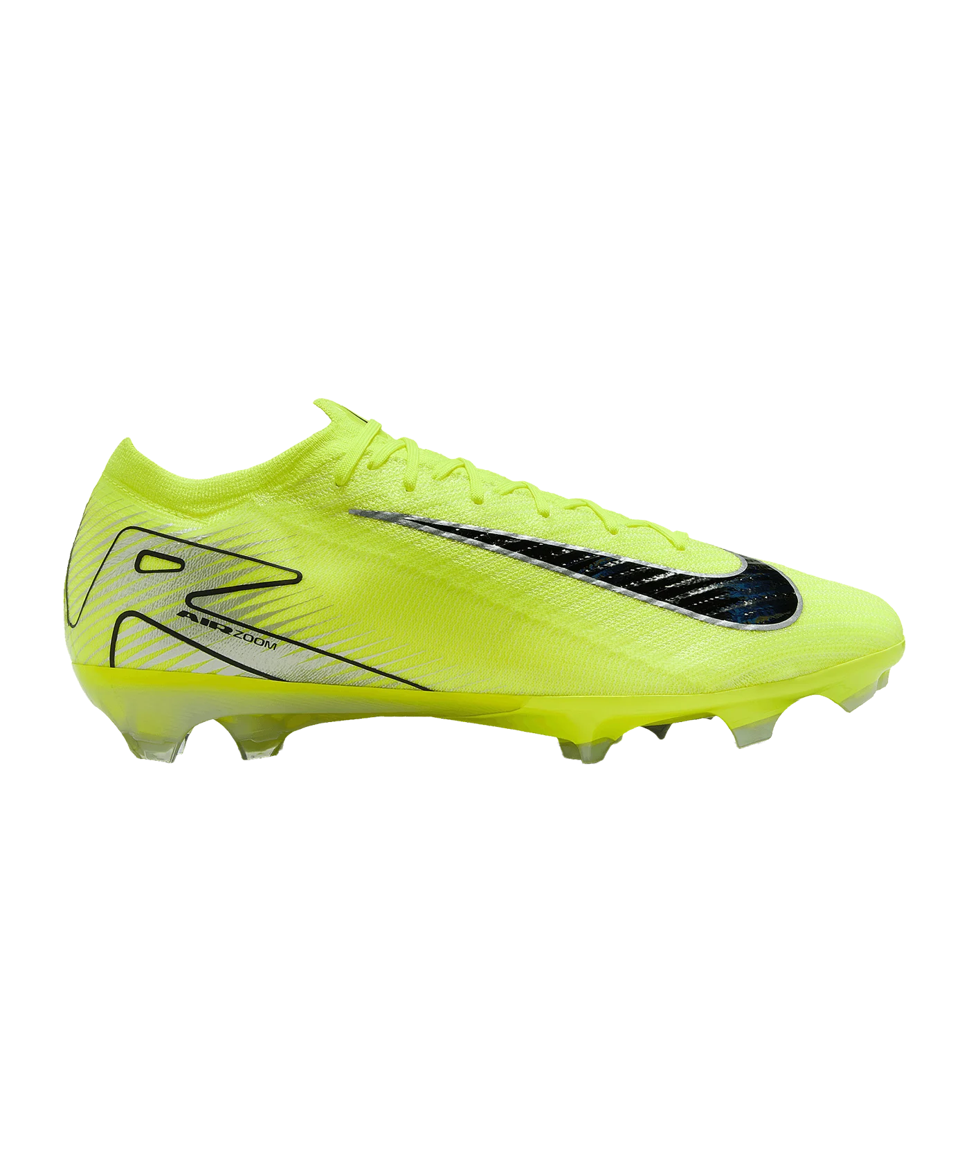 Herrenfussballschuh Zoom Mercurial Vapor XVI Elite FG Mad Voltage Gelb Schwarz F700